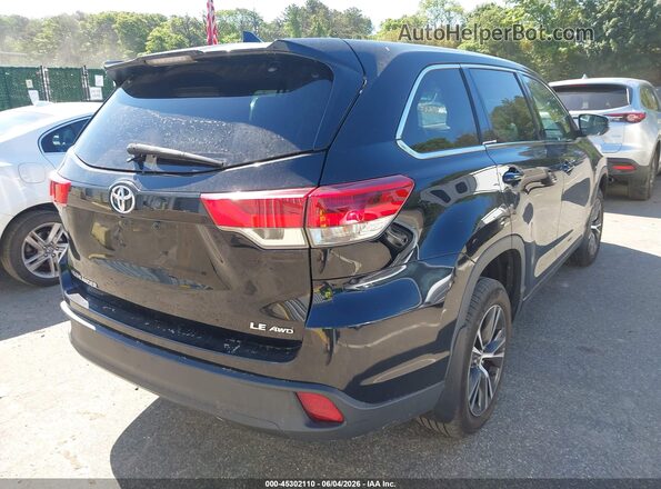 5TDBZRFH6HS381779 2017 TOYOTA HIGHLANDER Black 