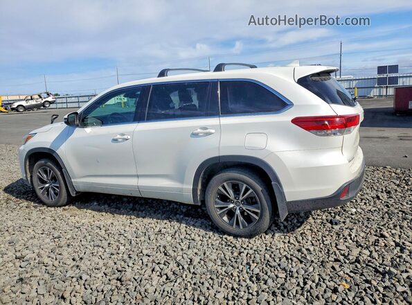 5TDBZRFH6HS440006 2017 TOYOTA HIGHLANDER White Задня ліва чверть