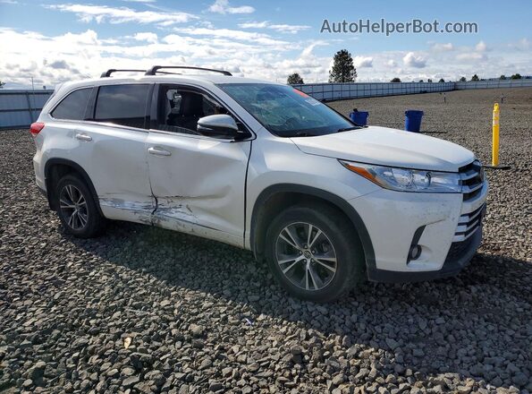 5TDBZRFH6HS440006 2017 TOYOTA HIGHLANDER White Передня права чверть