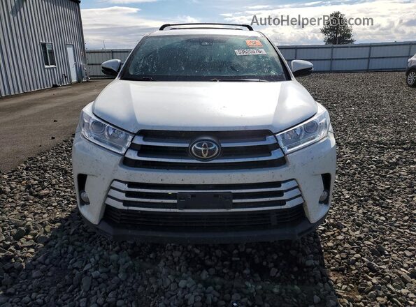 5TDBZRFH6HS440006 2017 TOYOTA HIGHLANDER White Вид спереду