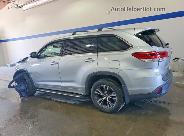 5TDBZRFH6JS497828 2018 TOYOTA HIGHLANDER Silver Задня ліва чверть