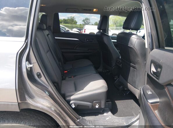 5TDBZRFH6KS717700 2019 TOYOTA HIGHLANDER Gray Widok naklejki z numerem VIN