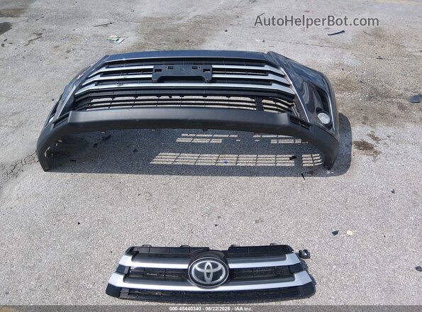5TDBZRFH6KS717700 2019 TOYOTA HIGHLANDER Gray Widok zestawu wskaźników