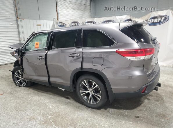5TDBZRFH6KS961203 2019 TOYOTA HIGHLANDER Gray 