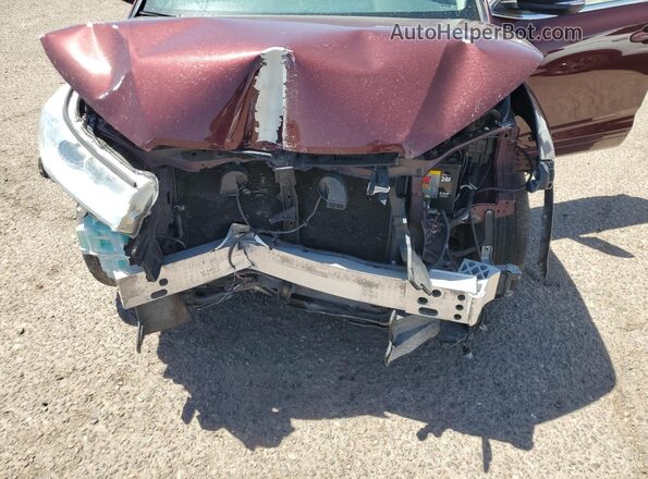 5TDBZRFH7HS467148 2017 TOYOTA HIGHLANDER Maroon 