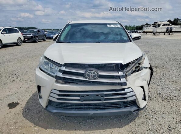 5TDBZRFH7JS861965 2018 TOYOTA HIGHLANDER White Widok z przodu