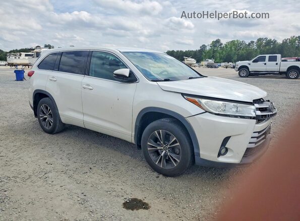 5TDBZRFH7JS861965 2018 TOYOTA HIGHLANDER White Przód prawy