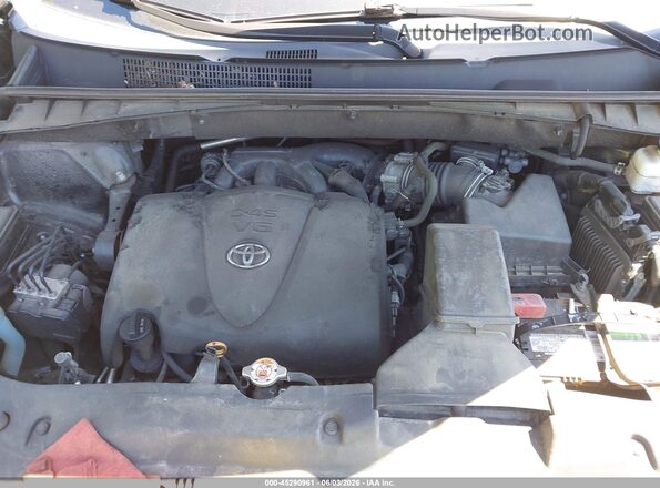 5TDBZRFH7KS988166 2019 TOYOTA HIGHLANDER Black Вид ззаду