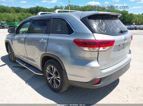 5TDBZRFH8HS391150 2017 TOYOTA HIGHLANDER Gray Trasero izquierdo