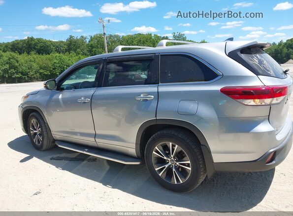 5TDBZRFH8HS391150 2017 TOYOTA HIGHLANDER Gray Vista interior de 360 grados