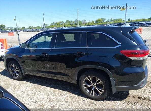 5TDBZRFH8JS493103 2018 TOYOTA HIGHLANDER Black სალონის 360-გრადუსიანი ხედი