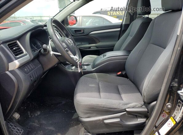 5TDBZRFH8JS817683 2018 TOYOTA HIGHLANDER Black 