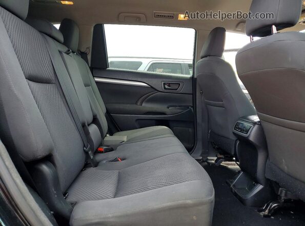5TDBZRFH8JS817683 2018 TOYOTA HIGHLANDER Black 