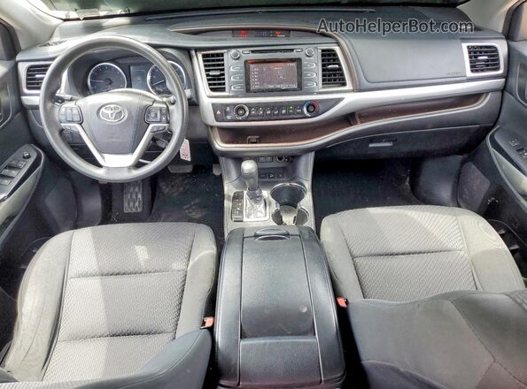 5TDBZRFH8JS817683 2018 TOYOTA HIGHLANDER Black 