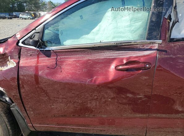 5TDBZRFH9HS411843 2017 TOYOTA HIGHLANDER Red Вид салону спереду