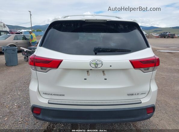 5TDBZRFH9JS804991 2018 TOYOTA HIGHLANDER White 