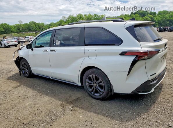 5TDCSKFC0SS209047 2025 TOYOTA SIENNA White უკანა მარცხენა