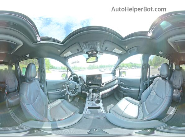 5TDCSKFC0SS209047 2025 TOYOTA SIENNA White სალონის 360-გრადუსიანი ხედი
