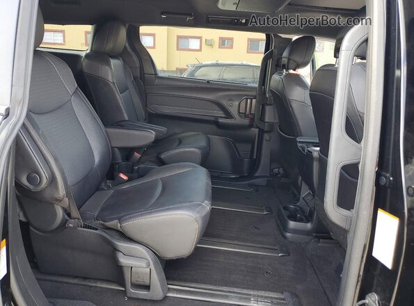 5TDCSKFC1PS085958 2023 TOYOTA SIENNA Черный Вид задней части салона