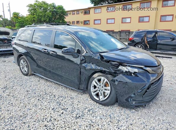 5TDCSKFC1PS085958 2023 TOYOTA SIENNA Черный Передняя правая четверть