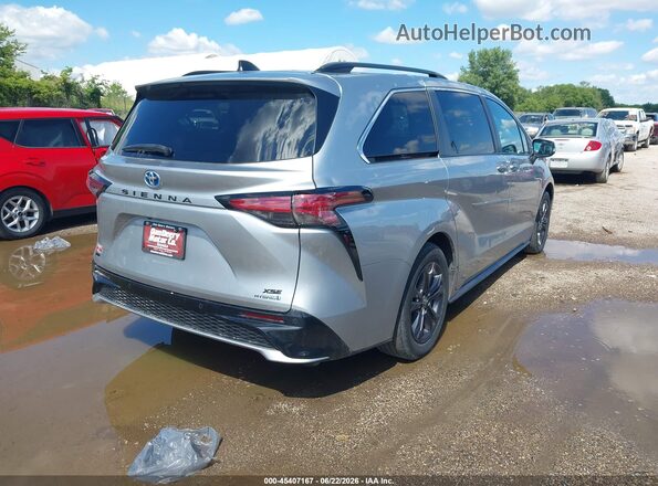 5TDCSKFC1RS109260 2024 TOYOTA SIENNA Silver Rear right