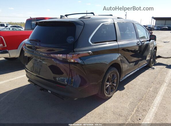 5TDCSKFC1RS118900 2024 TOYOTA SIENNA Black უკანა მარჯვენა
