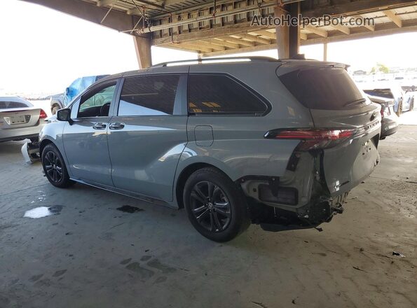 5TDCSKFC1SS176768 2025 TOYOTA SIENNA Gray Задня ліва чверть