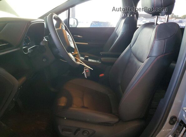 5TDCSKFC1SS176768 2025 TOYOTA SIENNA Gray Вид салону спереду