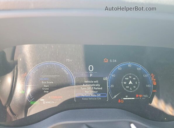 5TDCSKFC2TS229530 2026 TOYOTA SIENNA White Instrument cluster view