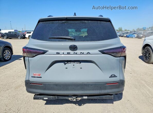 5TDCSKFC2TS231231 2026 TOYOTA SIENNA Gray Rear view