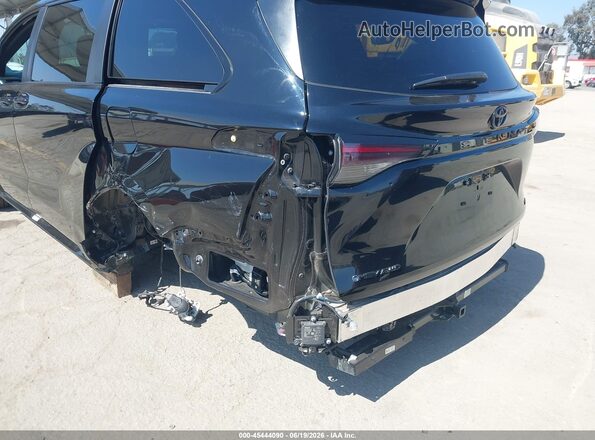 5TDCSKFC4SS213263 2025 TOYOTA SIENNA Black Դիմացի տեսք