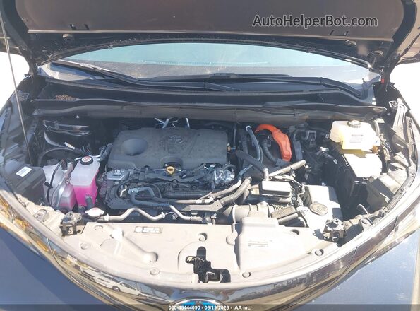 5TDCSKFC4SS213263 2025 TOYOTA SIENNA Black Հետևի տեսք