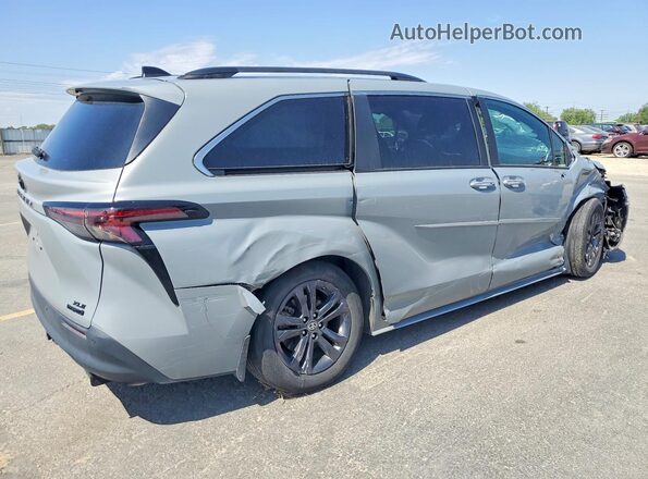 5TDCSKFC9RS118126 2024 TOYOTA SIENNA Gray Задня права чверть