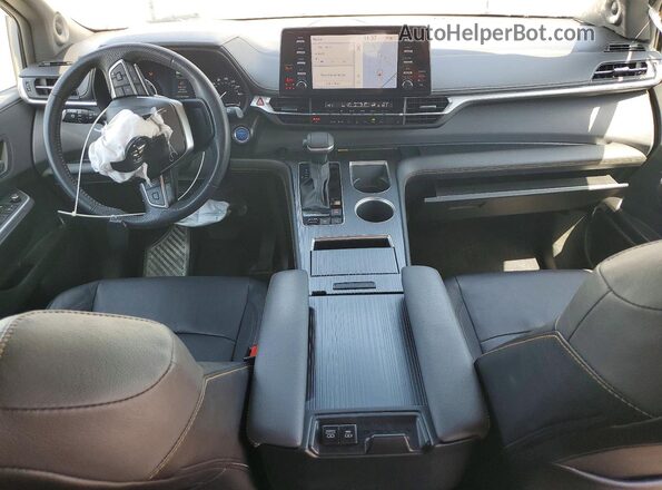5TDCSKFC9RS118126 2024 TOYOTA SIENNA Gray Вид панелі приладів
