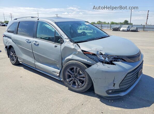 5TDCSKFC9RS118126 2024 TOYOTA SIENNA Gray Передня права чверть
