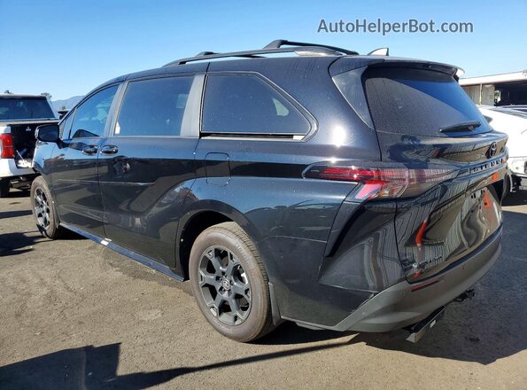 5TDCSKFCXSS212666 2025 TOYOTA SIENNA Black Հետևի ձախ