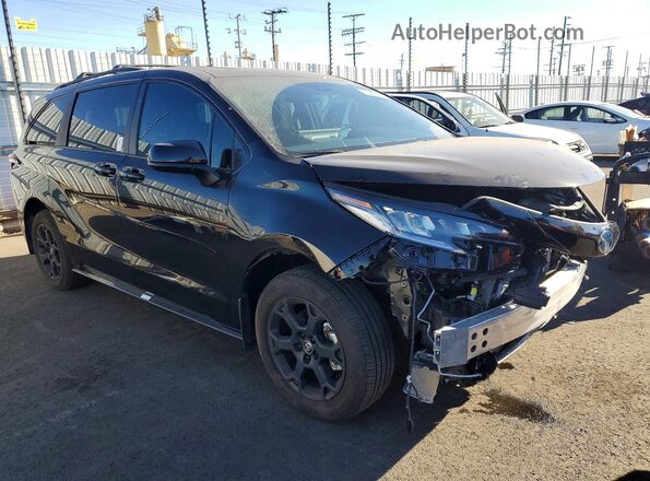 5TDCSKFCXSS212666 2025 TOYOTA SIENNA Black Առջևի աջ