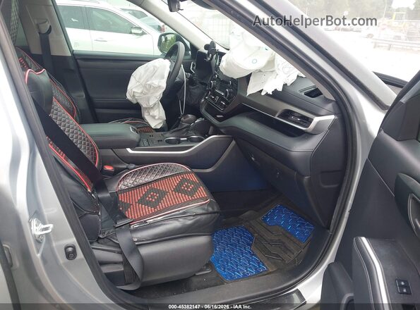 5TDCZRAH0MS519905 2021 TOYOTA HIGHLANDER Silver Vista interior delantera