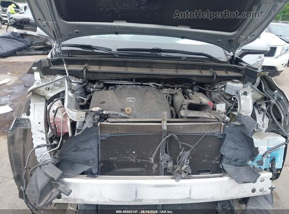 5TDCZRAH0MS519905 2021 TOYOTA HIGHLANDER Silver Vista trasera