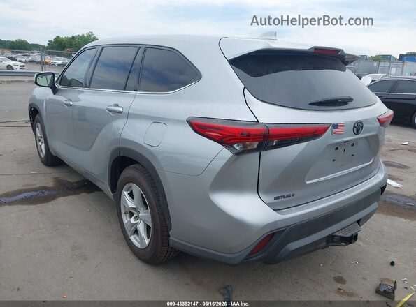 5TDCZRAH0MS519905 2021 TOYOTA HIGHLANDER Silver 