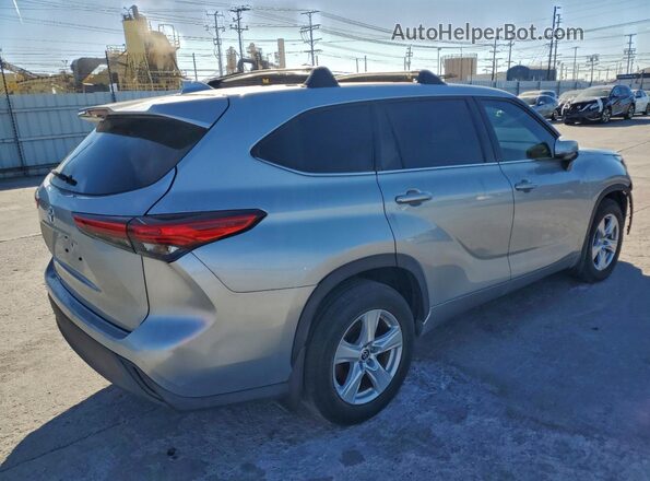 5TDCZRAH2MS534180 2021 TOYOTA HIGHLANDER Silver 