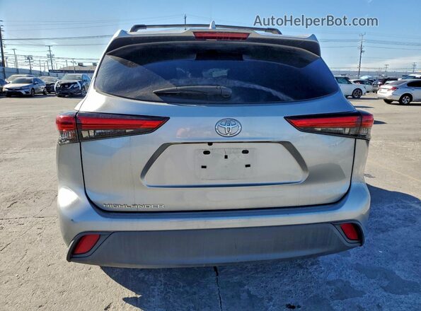 5TDCZRAH2MS534180 2021 TOYOTA HIGHLANDER Silver 