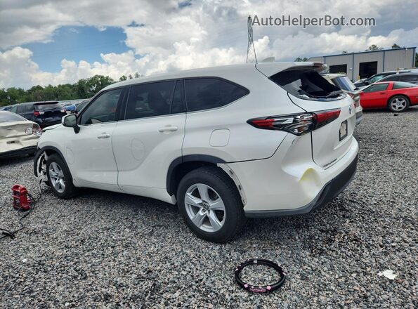 5TDCZRAH3LS509836 2020 TOYOTA HIGHLANDER White Rear left