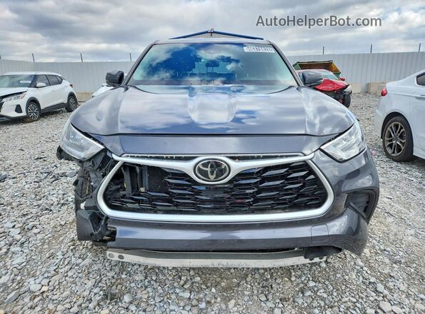 5TDCZRBH4LS013233 2020 TOYOTA HIGHLANDER Charcoal Vista frontal