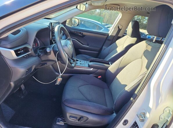 5TDCZRBH7MS076148 2021 TOYOTA HIGHLANDER Белый Вид салона спереди