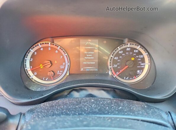 5TDCZRBH7MS076148 2021 TOYOTA HIGHLANDER Белый Вид щитка приборов