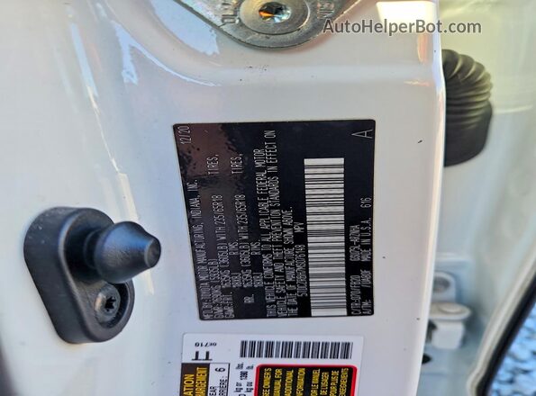 5TDCZRBH7MS076148 2021 TOYOTA HIGHLANDER Белый Панорамный вид салона 360°