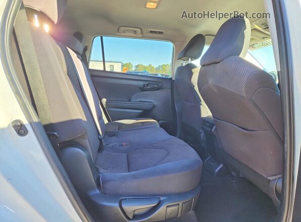 5TDCZRBH7MS076148 2021 TOYOTA HIGHLANDER Белый Вид задней части салона