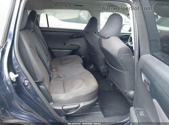5TDCZRBH9MS140822 2021 TOYOTA HIGHLANDER Синий Вид наклейки с VIN-кодом