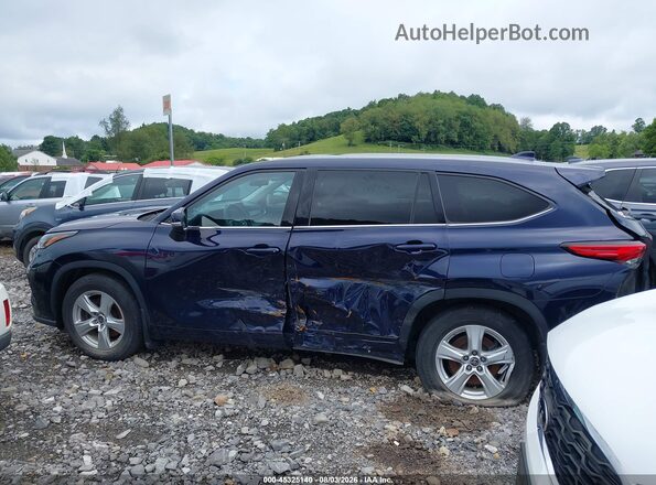 5TDCZRBH9MS140822 2021 TOYOTA HIGHLANDER Синий 